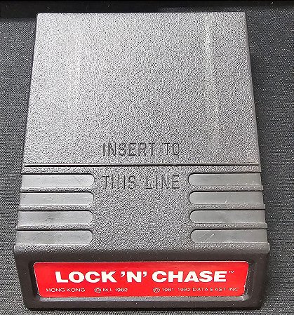 Lock 'N' Chase Intellivision Mattel Seminovo