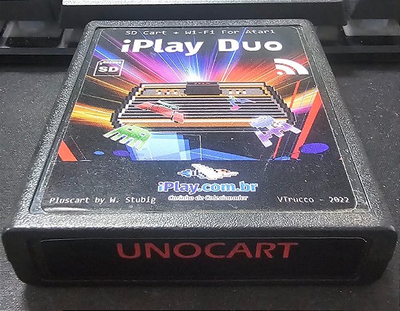 Uno Cart Everdrive iPlay Duo Atari 2600 Seminovo