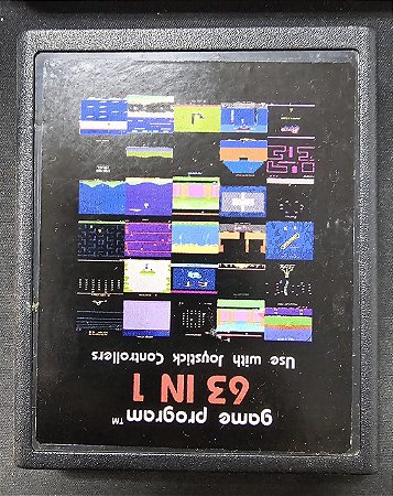 63 in 1 Atari Seminovo