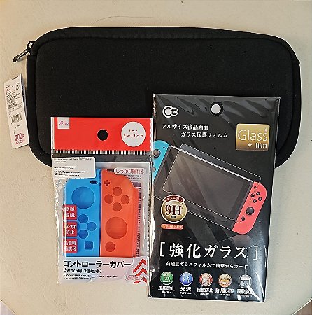 Case Estojo Maleável Nintendo Switch V1 V2