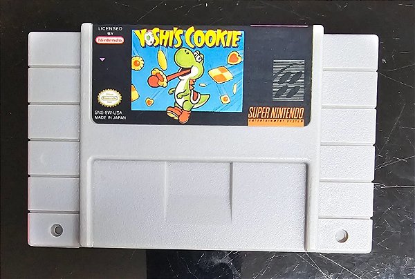 Yoshi's Cookie Similar Nintendo Snes Seminovo