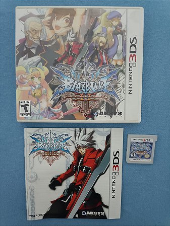 BlazBlue Continuum Shift ll 3Ds Seminovo
