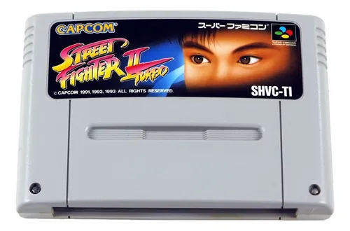Street Fighter 2 Turbo Japonês Super Famicom Seminovo