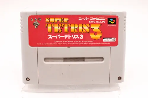 Super Tetris 3 Super Famicom Japonês Seminovo