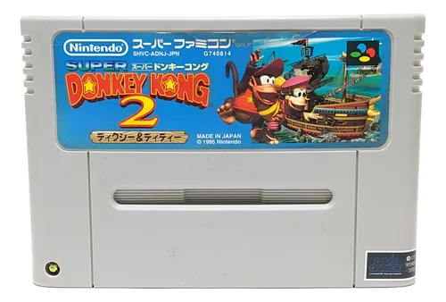 Super Donkey Kong 2 Super Famicom Japonês Seminovo