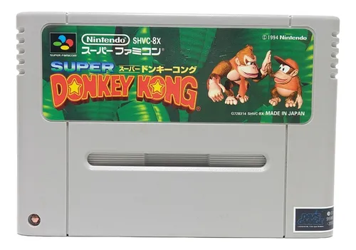 Super Donkey Kong Super Famicom Japonês Seminovo