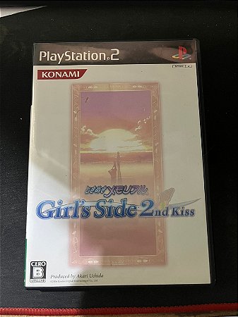 Tokimeki Memorial Girl's Side 2nd Kiss JP Ps2 Playstation 2 Seminovo