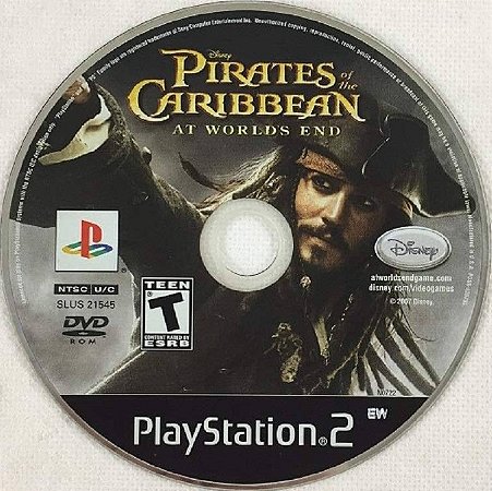 PIRATES CARIBBEAN AT WORLD END PS2 S CX SEMINOVO