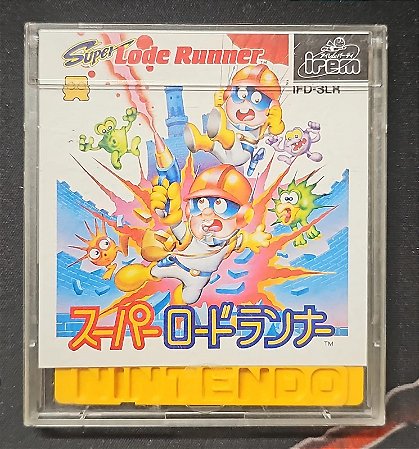 Super Lode Runner Disk JP Nintendo Famicom Seminovo