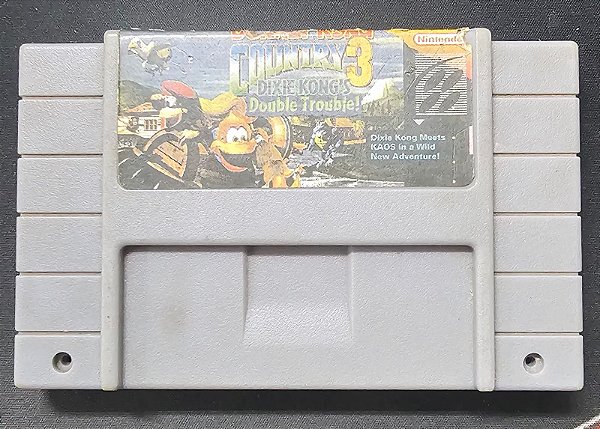 Donkey Kong Country 3 Super Nintendo Seminovo