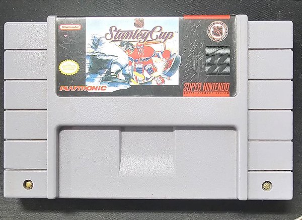 NHL Stanley Cup Super Nintendo Seminovo