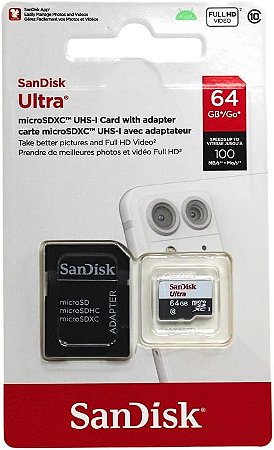 Micro SD Sandisk 64 Gb