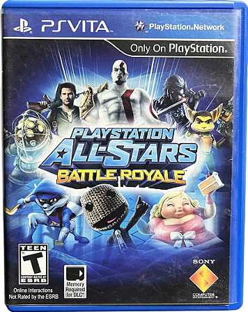 Playstation All-stars Battle Royale Ps Vita Seminovo
