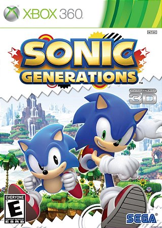Sonic Generations Xbox 360 Seminovo