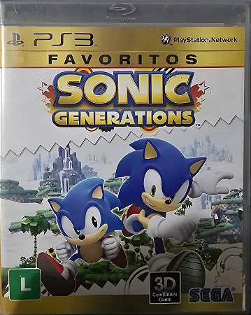 Sonic Generations Ps3 Seminovo
