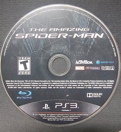 The Amazing Spider-Man Ps3 S/Cx Seminovo