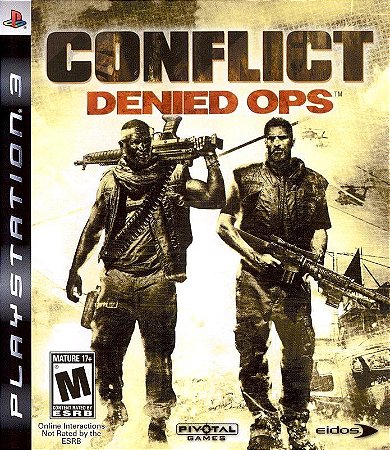 Conflict Denied Ops Ps3 Seminovo