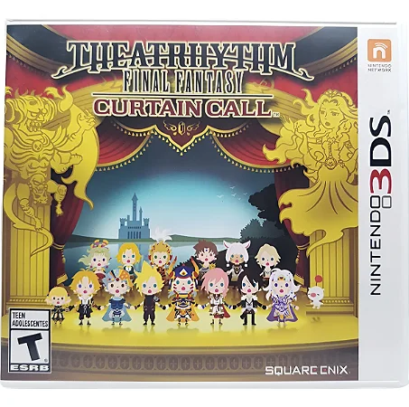 Final Fantasy Theatrhythm Curtain Call Nintendo 3ds Seminovo