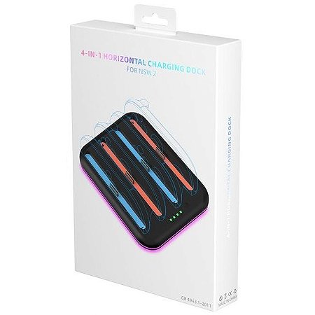 Dock Charging 4 in 1 Joy-Con Switch 2