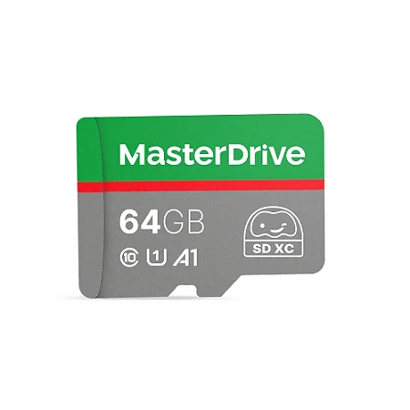 Cartao MicroSD MasterDrive 64GB Class 10