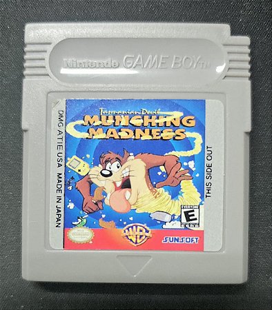 Tazmanian Devil Munching Madness Game Boy Seminovo