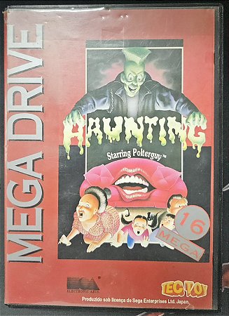 Haunting Starring Polterguy Mega Drive Seminovo