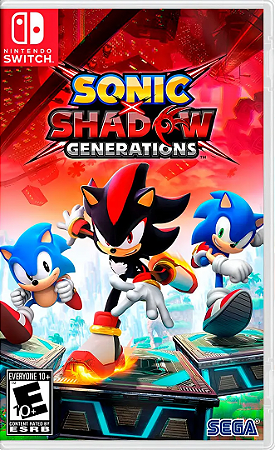 Sonic Shadow Generations Nintendo Switch Seminovo