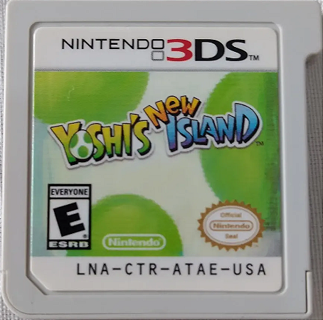 Yoshi's New Island S-Cx Nintendo 3ds Seminovo