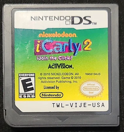 iCarly 2 S-Cx Nintendo DS Seminovo