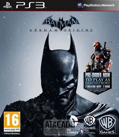 Batman Arkham Origins Ps3 Seminovo