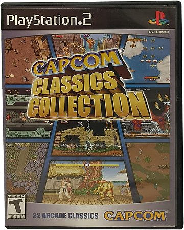 CAPCOM CLASSICS COLLECTION VOLUME 1 PS2 SEMINOVO
