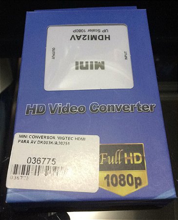 CONVERSOR AV TV/HDMI