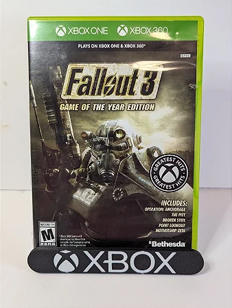 Fallout 3 Game Of The Year Edition Xbox 360 Seminovo