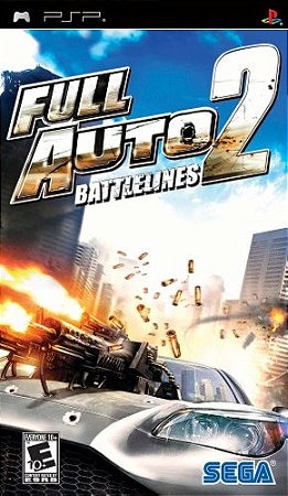 FULL AUTO 2 BATTLELINES PSP SEMINOVO