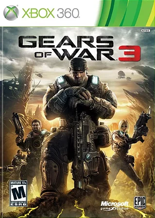 GEARS OF WAR 3 360 SEMINOVO