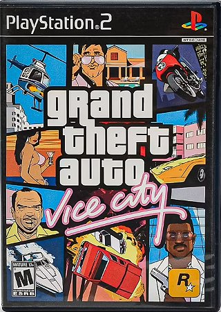 GRAND THEFT AUTO VICE CITY GTA PS2 SEMINOVO