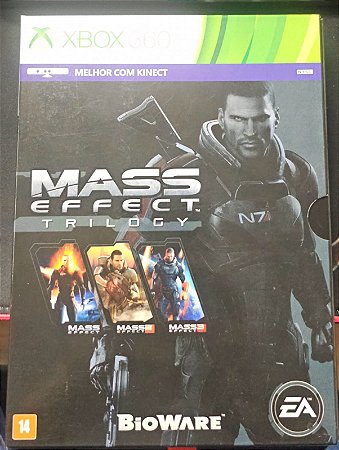 KINECT MASS EFFECT TRILOGY 360 SEMINOVO
