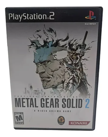 Metal Gear Solid 2 Tactical Espionage Action Ps2 Seminovo
