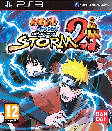 NARUTO SHIPPUDEN ULTIMATE NINJA STORM 2 PS3 SEMINOVO