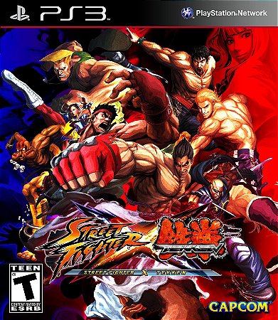 STREET FIGHTER VS TEKKEN PS3 SEMINOVO