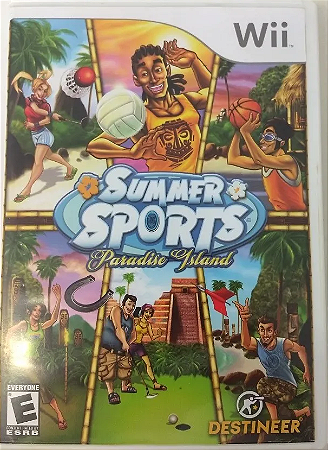 Summer Sports Paradise Island Wii Seminovo