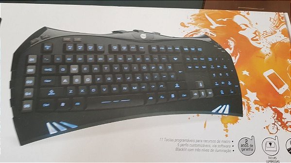 TECLADO GAMER DAZZ CAMAZOTZ