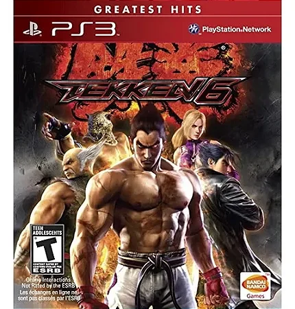 TEKKEN 6 PS3 SEMINOVO