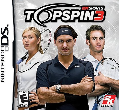 Top Spin 3 Nintendo Ds Seminovo