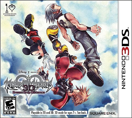 Kingdom Hearts 3D Dream Drop Distance 3DS Seminovo