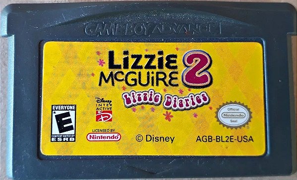 Lizzie Mcguire 2 Game Boy Advance Seminovo