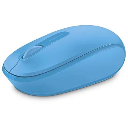Mouse sem fio microsoft mobile usb azul claro u7z00055