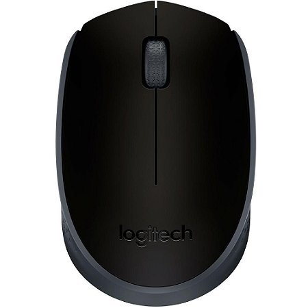 Mouse Logitech M170 Sem Fio Cinza e Preto