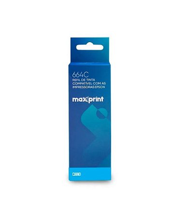 Refil de Tinta Maxprint compatível Epson Ciano T664220