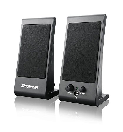Caixa De Som Speaker Flat 3w Rms Usb Multilaser Sp009